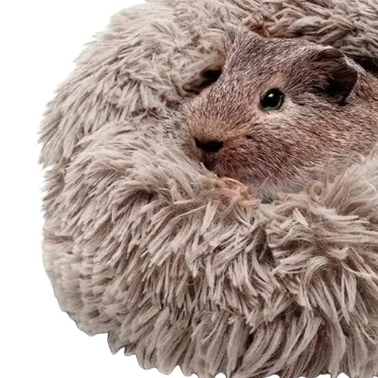 Fluffy Hamster Bed Plush Cozy Sleep Pad Soft Warm Cushion Pet Bed for Small Animals Guinea Pig Chinchilla Hedgehog
