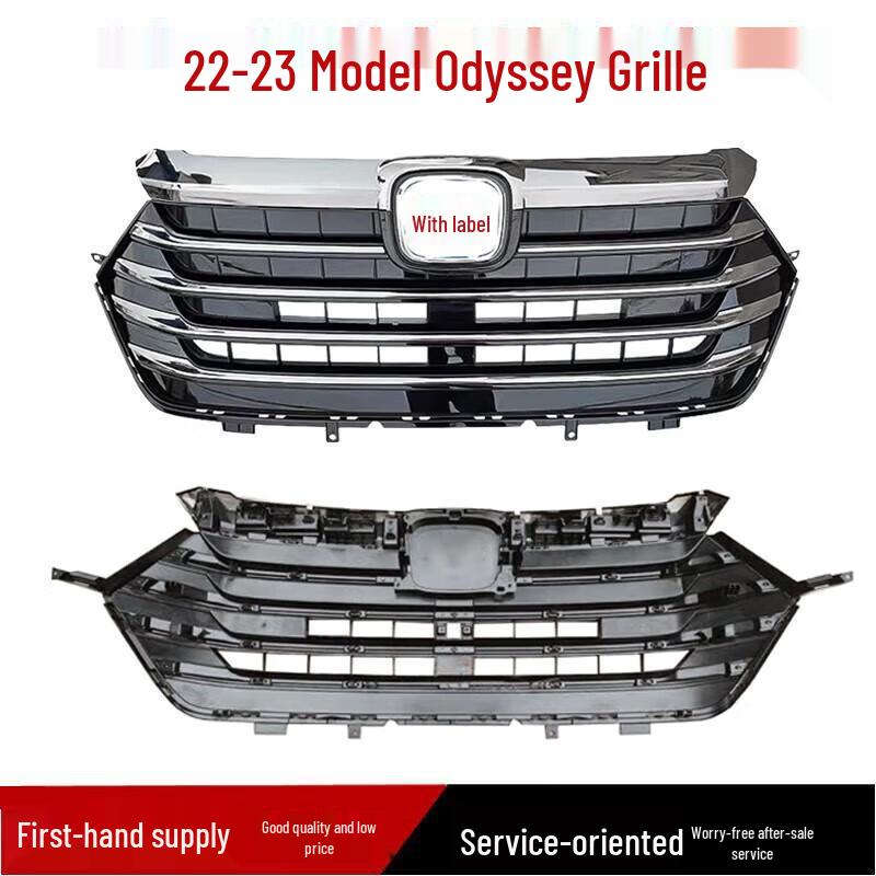 Compatible Front Grille Assembly with Ventilation for Honda Odyssey Models 2018-2023