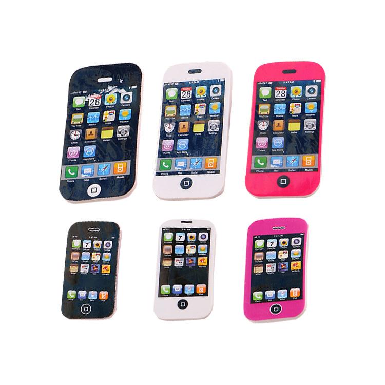 

1 шт. креативные канцелярские принадлежности мультфильм iPhone ластик начальная школа призы подарок милый детский ластик L(8x4cm)