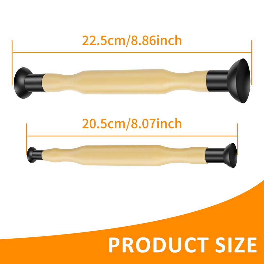 4PCS Valve Lapping Sticks Plastic Grip with Suction Cup Reusable for Car Motorcycle Cylinder Engine Valves Dust Grinding Tool