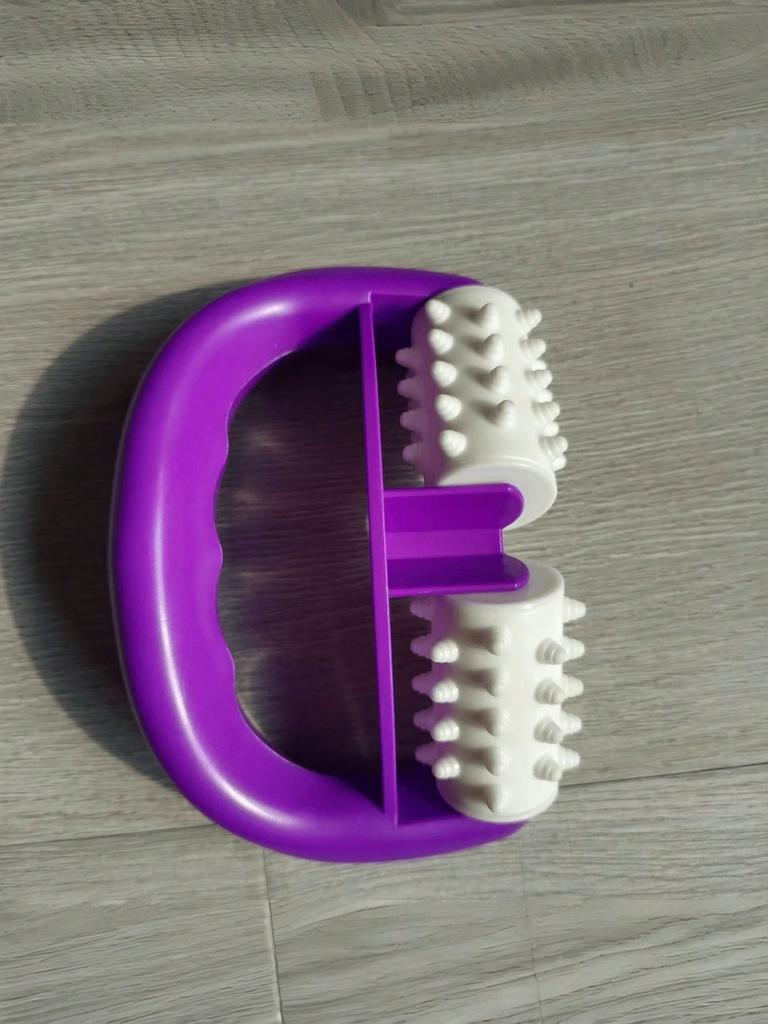 1pc Quick Anti-Cellulite Body Massage Roller, Hand Held Anti-Cellulite Massage Roller For Body Slimming And Firming, Gym