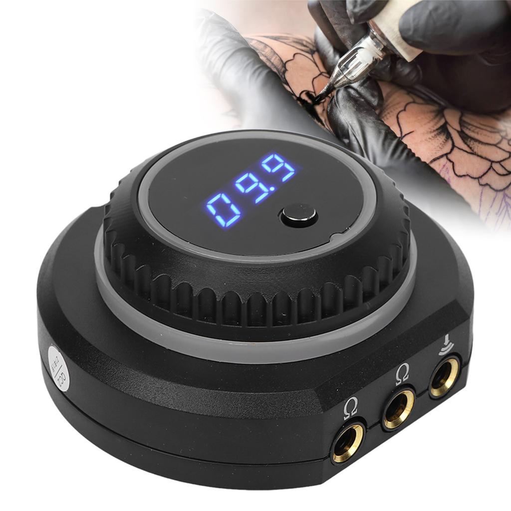 Tattoo Power Supply Backlit Digital Display  Output Professional Tattoo Machine Power Box 100‑24