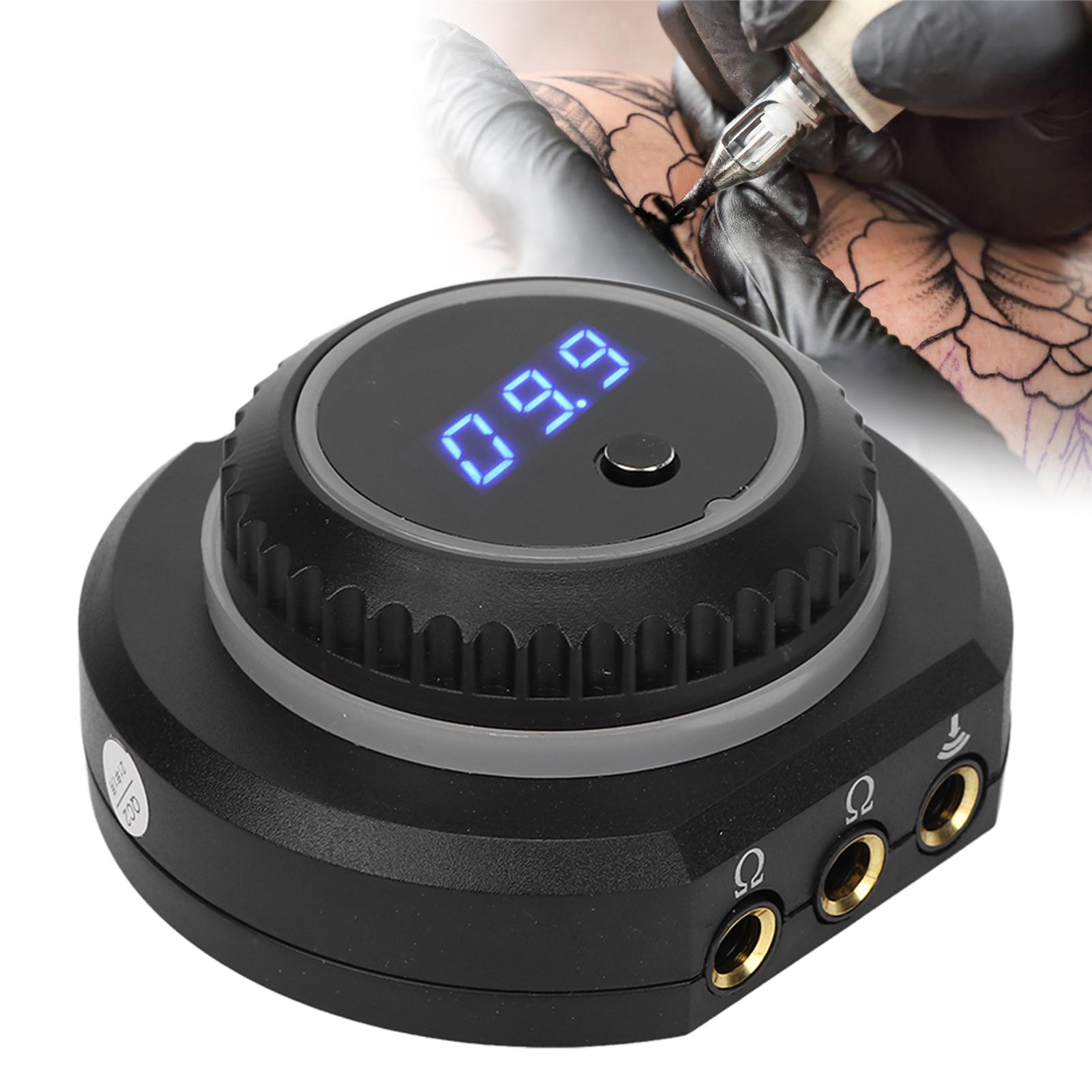 Блок питания для татуировки с подсветкой и цифровым дисплеем. Профессиональная — фото 12