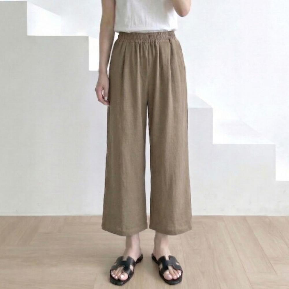 A+simple Women Cooling 8 10 Wide Straight Pants
