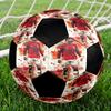 Ballon de Football Imprimé Taille 5 Résistant Entraînement Extérieur
