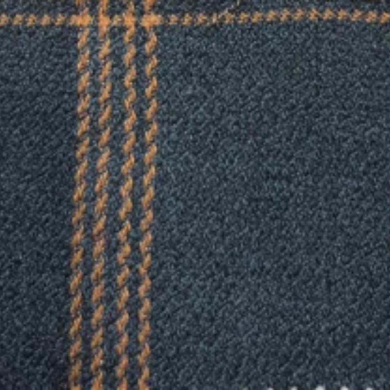 Pánská kostkovaná košile Trendová móda Ležérní košile s dlouhým rukávem Kabát