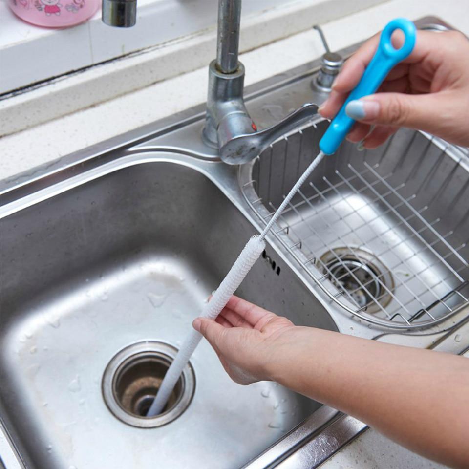 Buy Flexible Sink Drain Cleaner Toilet Sewer Tub Pipe Cleaning Tools ...