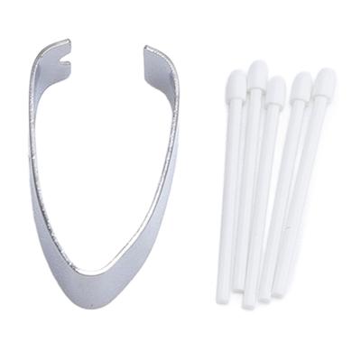 5 Stück Stylus Stift Ersatz Hartspitzen Stylus Spitzen 1,05 mm Durchmesser Verschleißfest Universal Weiß