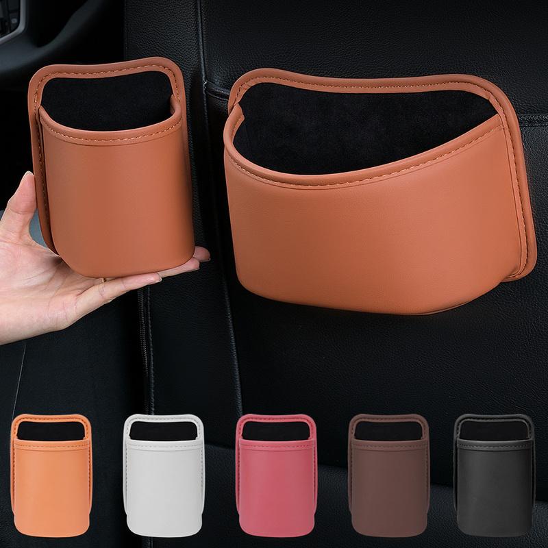 Car Door Cup Holder Box Universal Drink Rack Storage Bin Back Clip Design Car Seat Back Water Cup Box Organizer Pocket