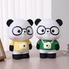 Convenient Coin Collector Animal Shaped Money Saving Jar Panda Piggy Banks Decor