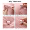 1-40 Pcs BedSheet Quilt Clip Anti-Slip Blanket Buckles Duvet Cover Fastener Clip One Key To Unlock Quilt Holder Fixator Grippers