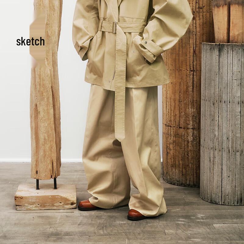 

CROQUIS Men s Casual Straight-Leg Pants M