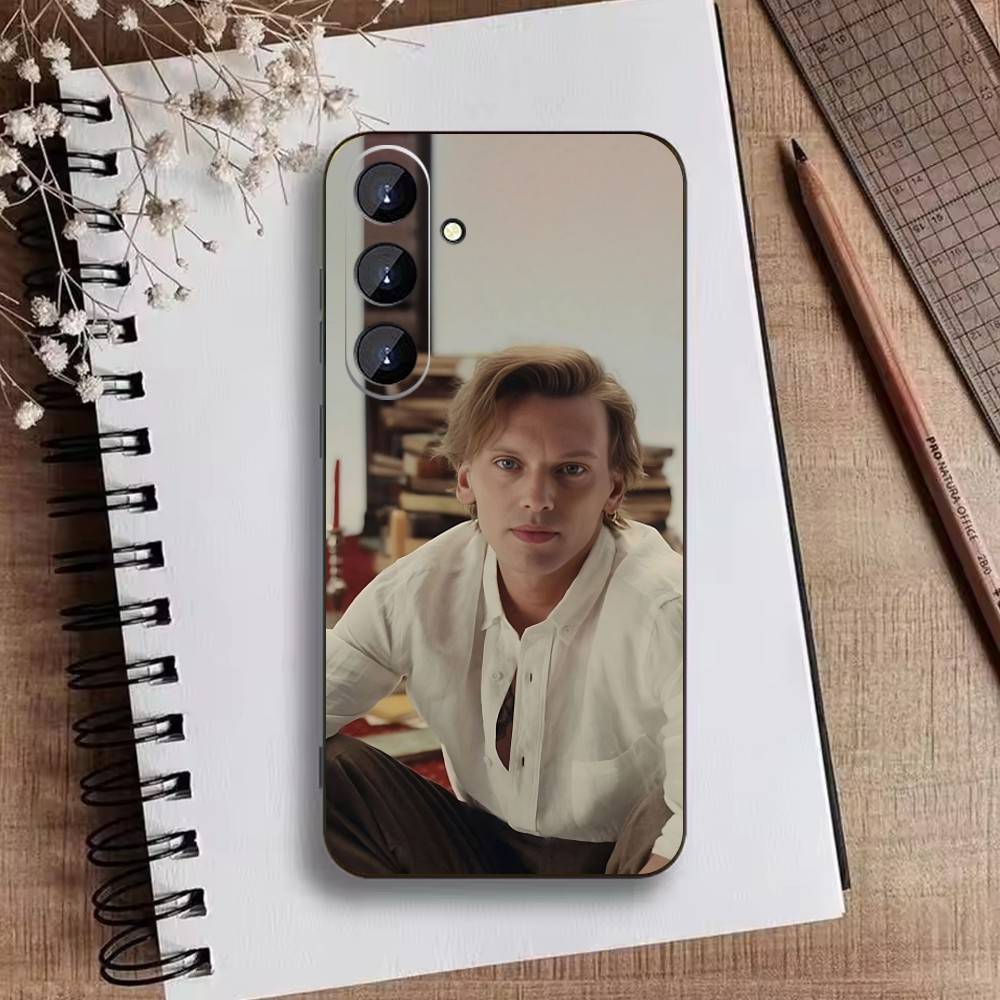 

Star Jamie C-Campbell Bower Phone Case For Samsung Galaxy A73,A72,A71,A70,A52,A51 Others Soft Black Cover Samsung a21