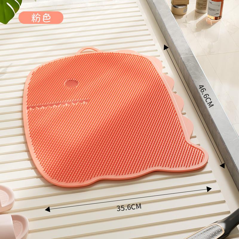 1PC Little Dinosaur Foot Rubbing Massage Artifact To Remove Dead Skin Artifact Bathroom Bath Mat Foot Stepping Foot Rubbing Foot Non-slip Floor Mat