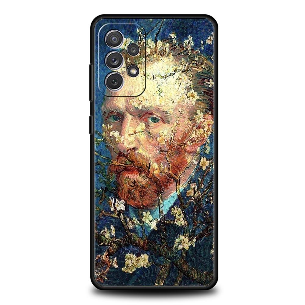 Van Gogh Oil Painting Case For Samsung A53 A23 A33 5G A13 A03 A21s A03s A31 A11 A41 A51 A52 A71 A73 M21 M22 M31 A01 Phone Cover