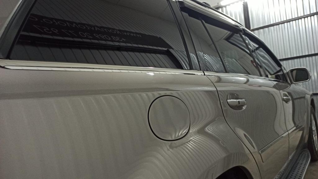 Нижняя окантовка окон (6 шт, нерж) для Mercedes GL сlass X164