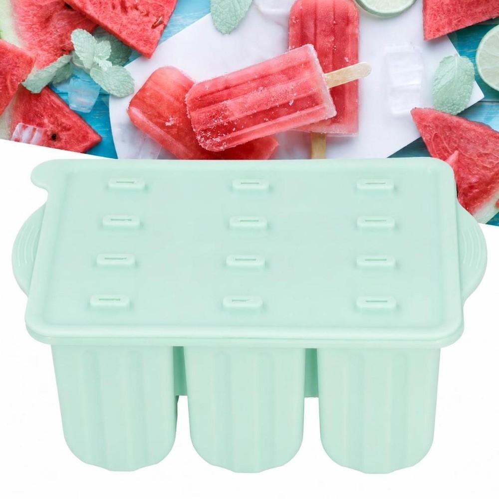 Easy-Release Silicone Ice Cream Molds Silicone Ice Cream Maker Molds Summer Dessert Making