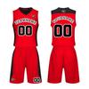 Ärmelloses Basketball-Trikot und Shorts-Set für Herren Atmungsaktive Sportuniform V-Ausschnitt Sportbekleidung für Training und Wettkampf