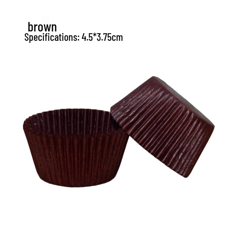 Oil-Proof Dessert Baking Paper Cups 4.5 x 3.75 cm