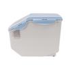 Rice Storage Container with Cup Airtight Sealed Food Grain Organizer Plastic Kitchen Supplies