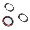Drone Magnetic Filter Set Aluminum Alloy Frame Optical Glass Lens Quick Release Red 14 Black Mist