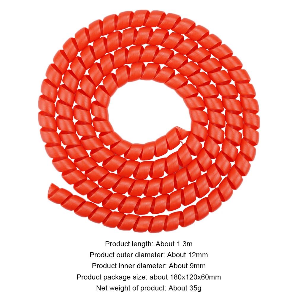 1.3m Line Organizer Pipe Protection Spiral Wrap Universal Electric Scooter Cable Protection Cover Wear-resistant for M365 PRO 2