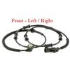 1 Kit ABS Wheel Speed Sensor Front Left / Right For:RAM4500 RAM5500 2008-2018