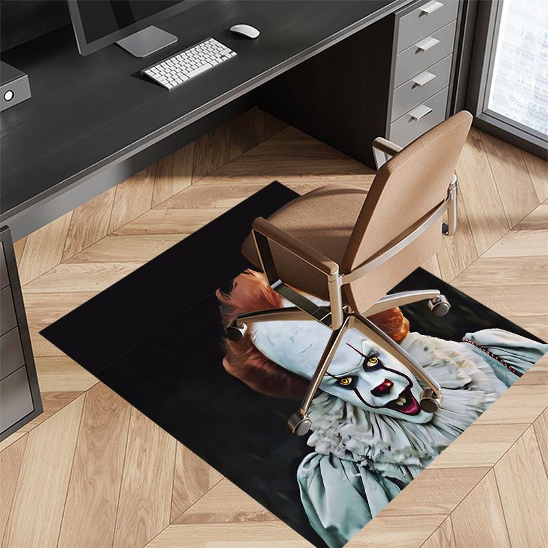 Pennywise the Dancing Clown3 Printed Absorbent Washable Carpet, Non-Slip Bathroom Mats, Kitchen Rugs, Yoga Mat,Living Room Entrance, Camping Picnic Ru