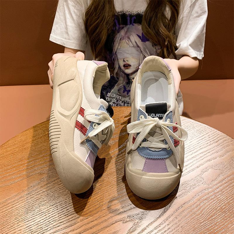 Little White Shoes Are Popular, Breathable and Light Casual Women's Shoes, Spring 2025 New Soft-soled Versatile Sports Shoes for Women