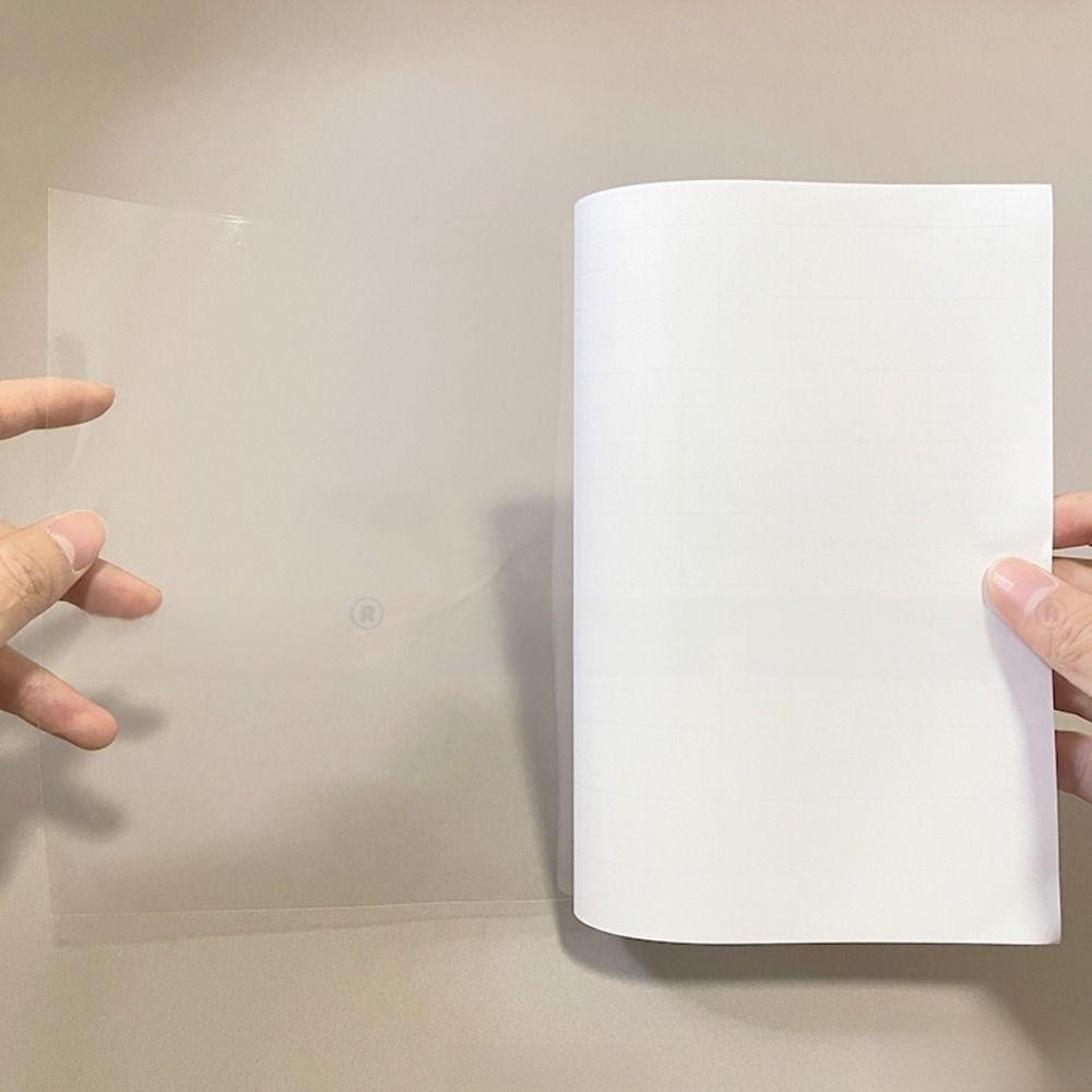5Pcs Self Adhesive Laminating Sheets A4 Vinyl Sticker  For Cricut Stickers Trading Cards Photos