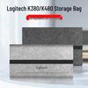 Shock-Absorbing Felt Bag for Mechanical Keyboard (60/87/104) - Light Luxury, Drop-Proof Storage