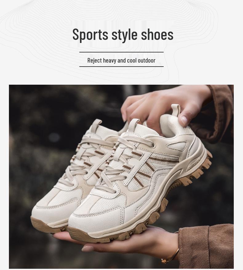 2023 Autumn Low-Top Mesh Breathable Hiking Shoes for Couples