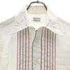 60s vintage Long sleeve Frill shirt white Men's Used