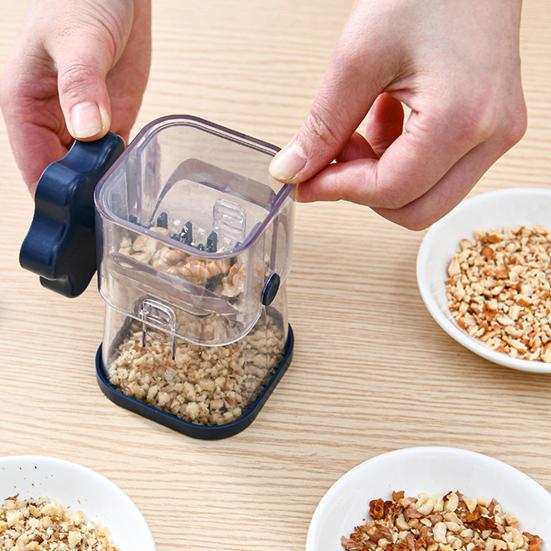 Broyeur de noix manuel, broyeur de fruits secs, presse-noix manuel, hachoir à chocolat, outil de broyage portable multifonctionnel pour noix, amandes, chocolat