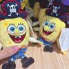 SpongeBob Pirate Series Patrick Star Plush Keychain Pendant Anime Collectible Birthday Gift for Fans