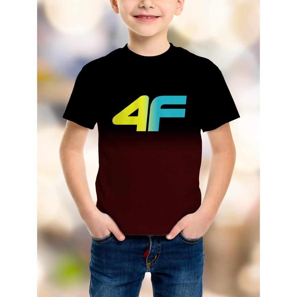 Summer boys' T-shirt casual fashion casual short sleeved T-shirt summer clothing comfortable boys' T-shirt