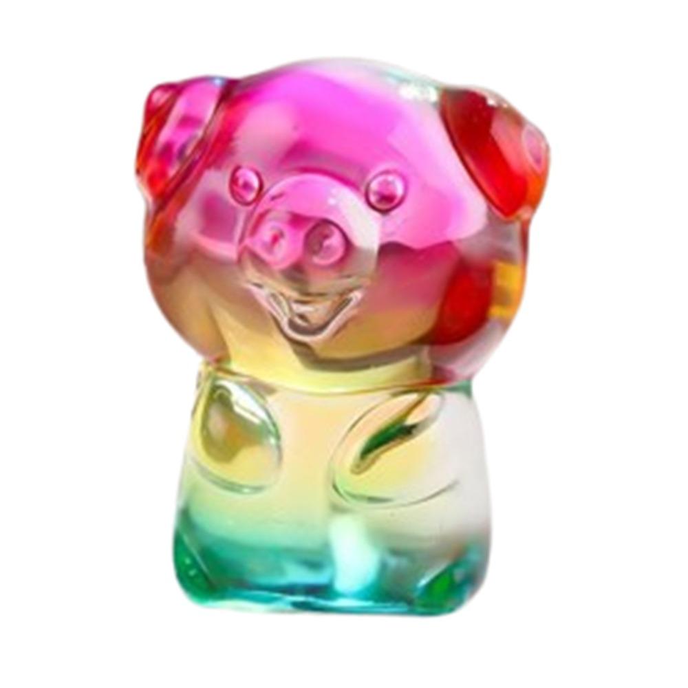 Crystal Cartoon Animal Figurines Elegant Mini Miniature Figure  Desktop Ornament