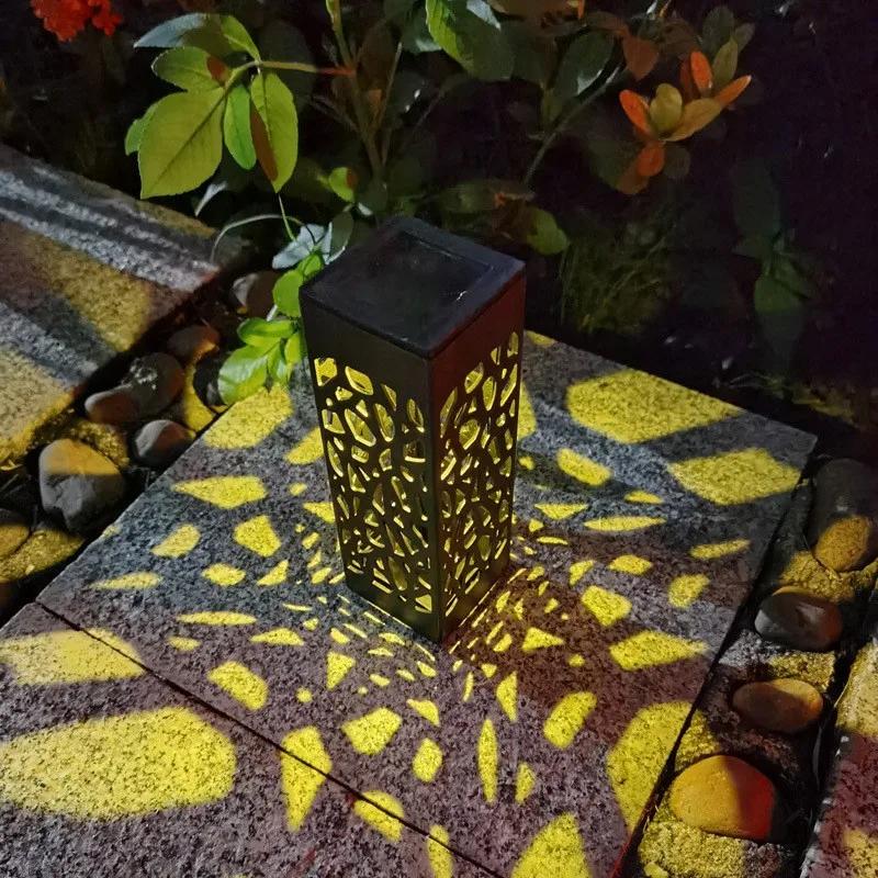 Solar-Landschaftsrasenleuchte für den Außenbereich, wasserdichte Außenleuchten, Solar-Gartenleuchten, Solar-Hofleuchten für Weg, Terrasse, Hof