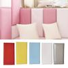 Wall Protector Anti-scratch Mute Self-adhesive Bedroom Headboard Bedside Cloth Cushion Tatami Decor for Kindergarten