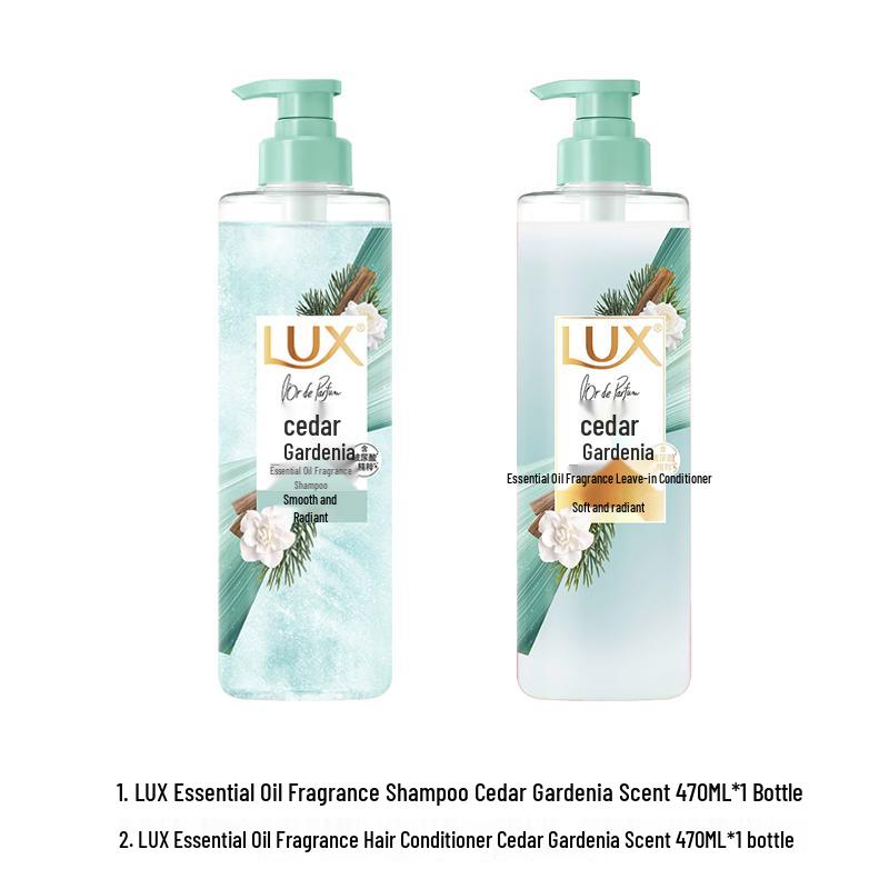 LUX Gardenia & Cedarwood Smooth Hair Care Set