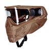 HK Army HSTL Goggle SKULL Full Face Mask, Tan Clear Lens for Airsoft and Paintball