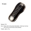 Voor Cayenne Panamera Macan Cayman 911 718 918 958 Sleuteletui Cover Shell Fob Afstandsbediening Sleutelbeschermer Houder Accessoires