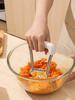 1pc Manual Potato Masher For Baby Food, Stainless Steel Potato Press Kitchen Tool, Masher Garlic Press
