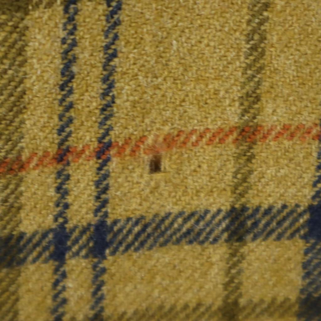 PENDLETON 70s Vintage Check Pattern Long Sleeve Wool Button Down Shirt L Men's Used