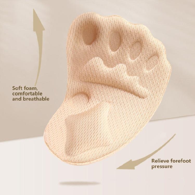 4Pairs Anti Blisters Insoles Anti Chafing Foam Forefoot Protectors Adhesive Shoe Cushion For Women High Heel Dress Shoe
