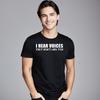 I Hear Voices They Dont Tops Tees Newest O Neck Vintage Short Sleeve 100 Cotton Fabric Female Tshirts Summer Tee Shirts