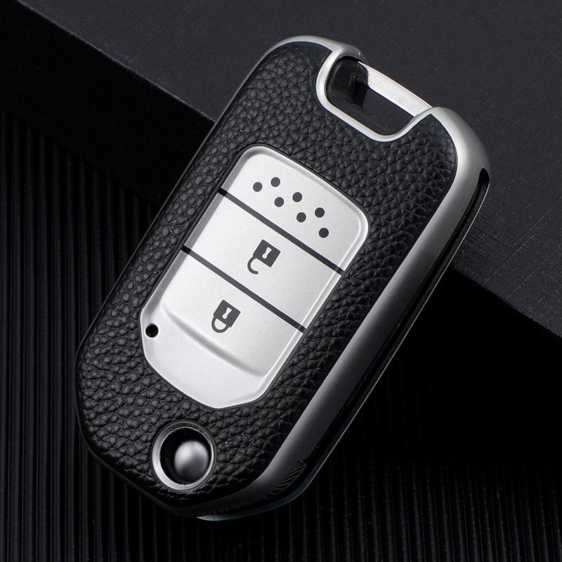 Honda Car Key Cover: For CR-V, Lingpai, Binzhi, XRV, Fit, Civic, Crown Road, Accord, Spirior Models