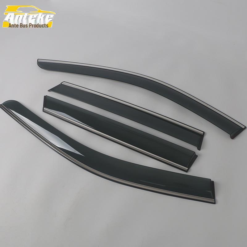 Cadillac LYRIQ 2022 Stainless Steel Rain Guards & Sun Visor Trim