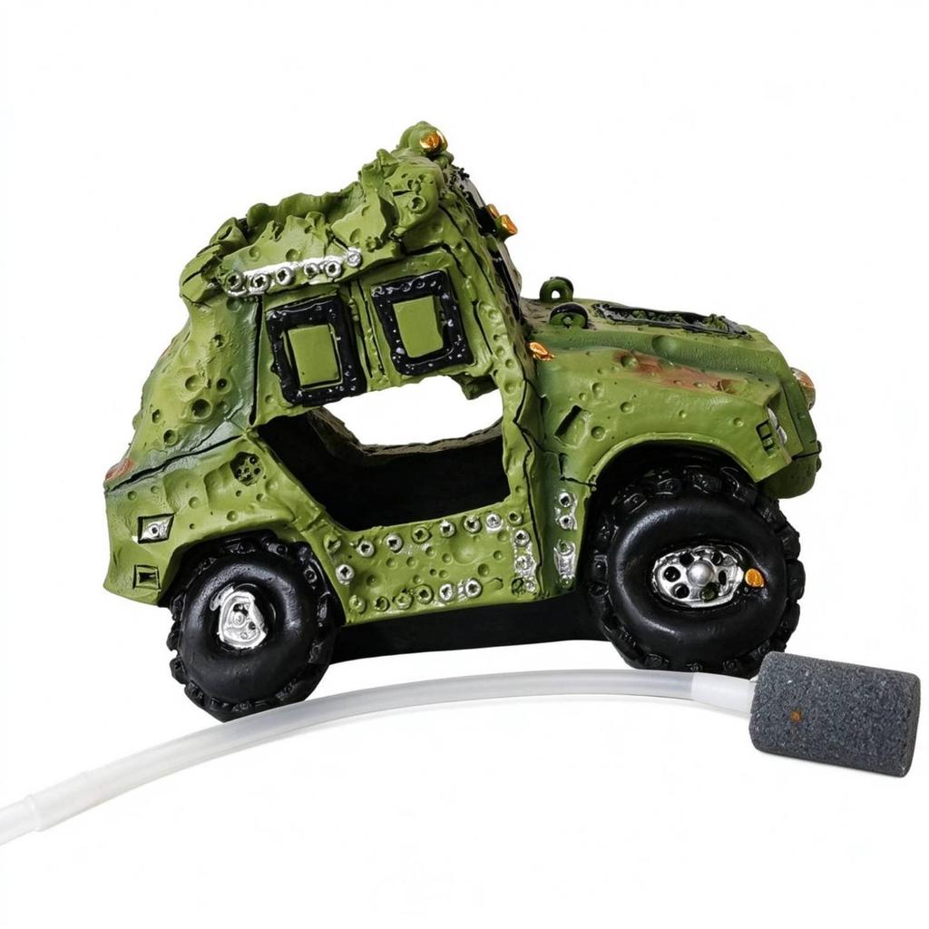 Stabiler SUV-Aquarium-Dekorationsgegenstand Geringer Wartungsaufwand Aquarium-Dekoration mit Luftstein