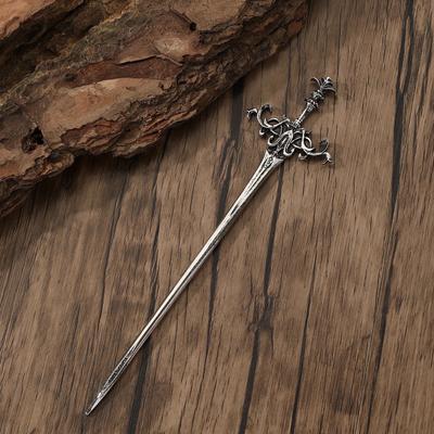 Viking Wave Sword Retro Hairpin Fashion Easy To Match Hair Accessories Scandinavian Norwegian Style Theme Party Birthday Gift